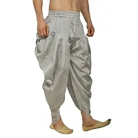 Dupion Silk Readymade Harem Dhoti for Men-thumb2