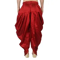 Dupion Silk Readymade Harem Dhoti for Men-thumb3