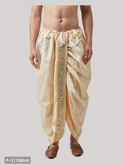 Stylish Silk Blend Dhoti for Men-thumb0