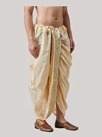 Stylish Silk Blend Dhoti for Men-thumb3