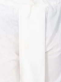 Stylish White Cotton Dhoti for Men-thumb1