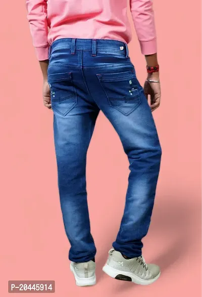 Dark blue jeans for men-thumb4