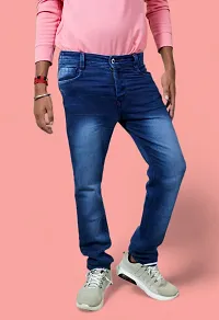 Dark blue jeans for men-thumb1