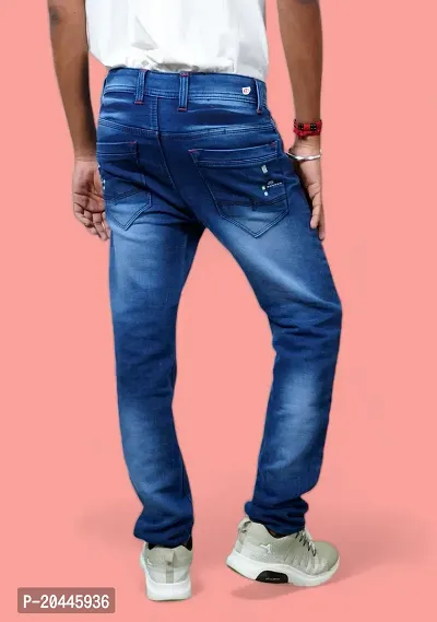 Dark blue jeans for men-thumb3