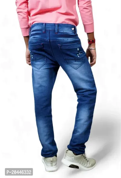 Dark blue jeans for men-thumb4