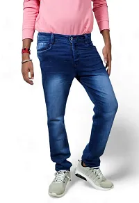 Dark blue jeans for men-thumb1