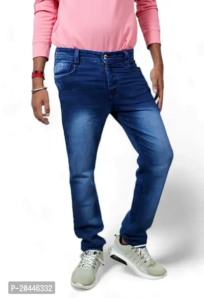 Dark blue jeans for men-thumb2