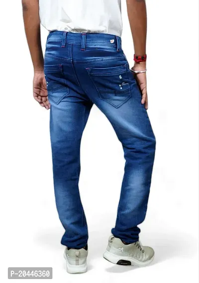 Dark blue jeans for men-thumb3