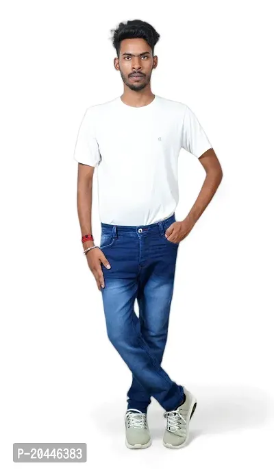 Dark blue jeans for men-thumb3