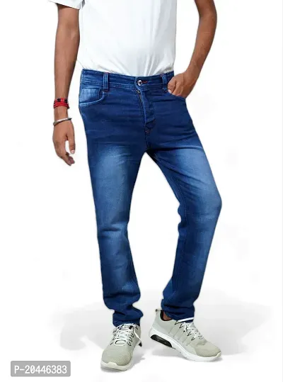 Dark blue jeans for men-thumb4