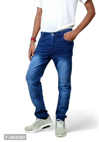 Dark blue jeans for men-thumb2