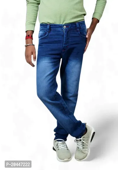 Light blue jeans for men