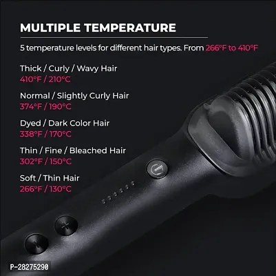 Classic Electric Hair Comb Hair Straightener-thumb2