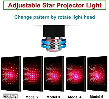 LED Car Atmosphere Lamp, 360 degree Rotation Use for USB Disco Light / Night Light / Room / Car-thumb2