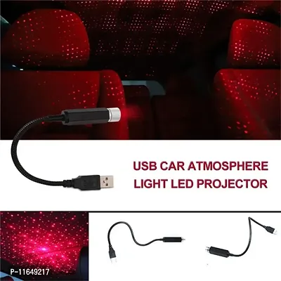 Disco Laser Car Fancy Lights, Car Roof Full Star Projection Car Fancy Lights Portable Decorations Lamp for Bedroom, Car, Party, Camping, Walls Decorative Led Light