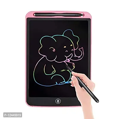 Portable LCD Writing Tablet 12 inches Paperless Memo Digital Tablet Pad for Writing/Drawing (pink)-thumb0