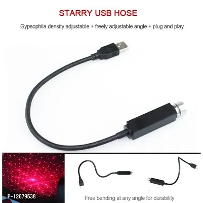 Starry Projector Lights Mini USB LED Night Light for Room Ceiling, Car, Wedding, Celebration and Party Decoration-thumb3