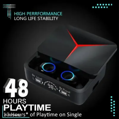 M90 Pro Earbuds Upto 48 Hours Playback With Power Bank And Asap Charge-thumb2