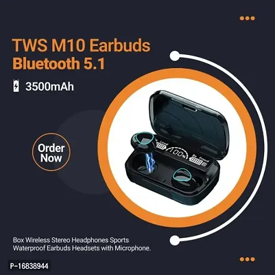 Earbuds M10 wireless bluetooth earbuds and headphones V5.1 Bluetooth earphones true wireless stereo HIFI ultra small bass