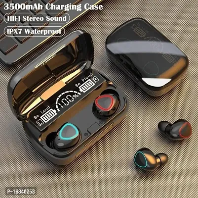 M10 Wireless Earbuds Bluetooth 5.1 TWS 2200mAh Power Bank Charging Box in Ear Earphones True Stereo Sports Headphones Waterproof/Sweatproof Headsets Microphone Airdots Premium Deep Bass-thumb0