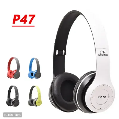 Buy Super Bass P47 Wireless Headphones Bluetooth Over Ear Fordable