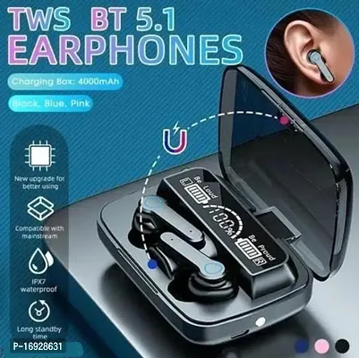 M19 TWS Bluetooth 5.0 Wireless Earbuds Touch Waterproof IP7X LED Digital Display Bluetooth Headset-thumb0