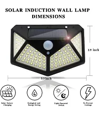 100 LED Bright Outdoor Security Lights with Motion Sensor Solar Powered-thumb2