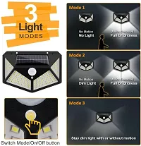 LED Motion Sensor Outdoor Light IP65 Waterproof Wireless Led Solar Outdoor Lights Bright for Backyard Garden Fence Patio Front Door Garage Deck Pathway Porch-thumb3