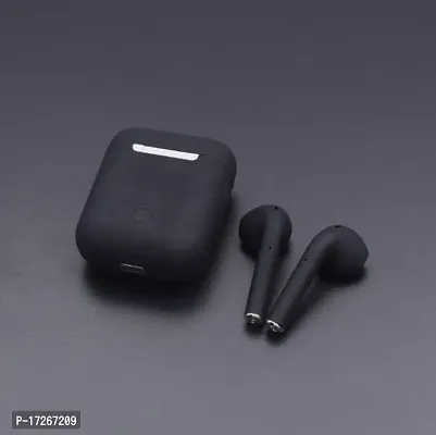 Buy i12 Black Colored Inpods 12 Limited Edition Super Quality