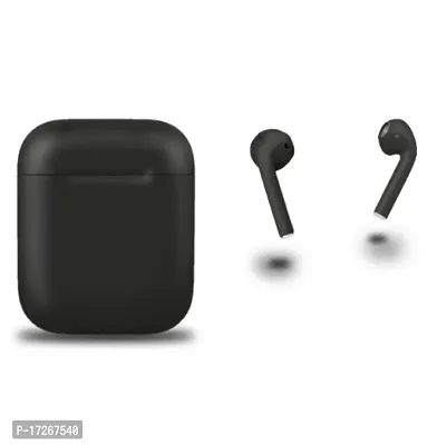 In-Pods Bluetooth I-12 tws full finger tuch and Charging Case with Mic Bluetooth Headset (Black, In the Ear)-thumb0