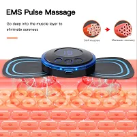 Body Massager 8 Modes 1 Pcs, Portable Mini Massager Cervical Massage Soothing Pain, Body Massager Patch for Whole Body Neck Back Waist Arms Leg-thumb1