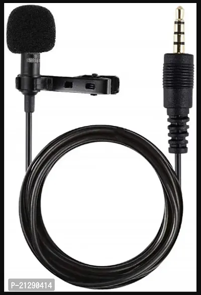 Caller Mike for Voice Recording | Noice Cancellation | Mic Mobile, PC, Laptop, Android Smartphones with 1.5 Meter Wire AP2 Microphone-thumb0