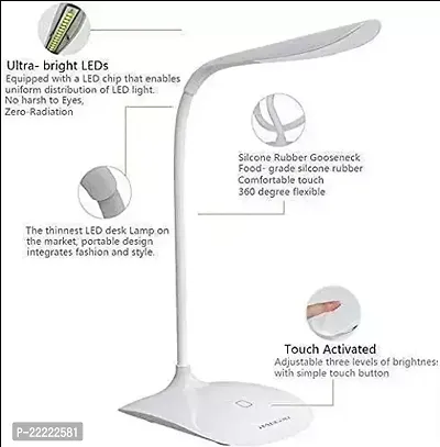 Rechargeable LED table lamp touch on/off control-thumb2