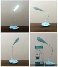 Portable study Lamp For study Table With Flexible stand Fully assembled with LED Light-thumb2