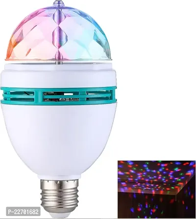 360 Degree Rotating Crystal Gola LED Bulb,LED Light, LED Disco Light for Party,Function,Diwali,Christmas Decoration