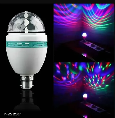 Crystal Rotating Magic Disco LED Bulb-thumb0