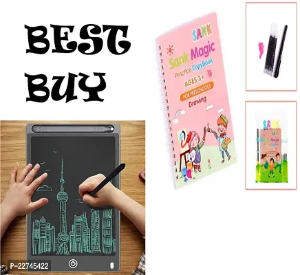 Calligraphy Books for Kids Reusable Writing Tool Simple Hand Lettering AND LC WRITING PAD-thumb0