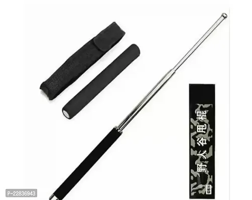 Girls, Boys  Adult Safety stick|| Self Defense Stick Rod Foldable | Self Defense Steel Rod | Foldable Rod | Metal Rod | Self Safety Rod