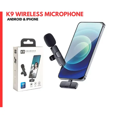 K8 Wireless Lapel Clip-on Collar Mic