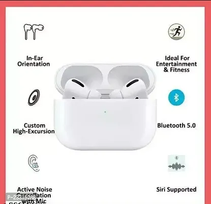 Airpods pro TWS Wireless Bluetooth Earphone Headset Earbud Portable Headphone-thumb2