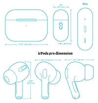 Airpod Pro with Wireless Charging Case | Wireless Mobile Bluetooth | Compatible with Android  iOS Devices Airpod Pro-thumb2