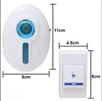 Wireless Remote Control Door Bell for Home/Office/Warehouse/Factories Color and Design May Vary Door Chimes  Bells-thumb1