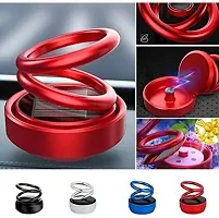 360 Degree Suspension Rotation Creative Double Ring Rotating Car Smell Car Diffuse Perfume Air Freshener Air Purifier-thumb2