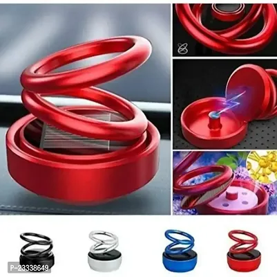 360 Degree Suspension Rotation Creative Double Ring Rotating Car Smell Car Diffuse Perfume Air Freshener Air Purifier-thumb3