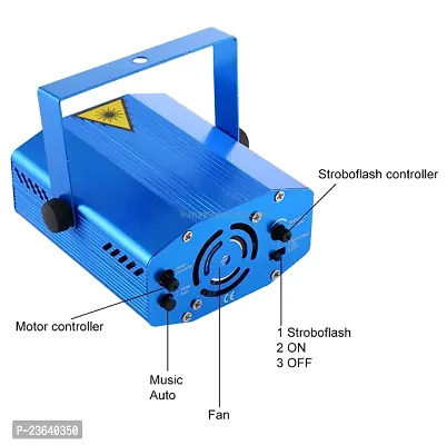 Christmas Mini Laser Projector Stage Lighting Sound Activated Laser Light for Party and DJ-thumb2