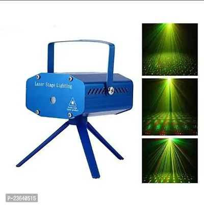 Party Mini Laser Projector Stage Lighting Laser Light for Party and DJ with Mini-Tripod Stand-thumb0