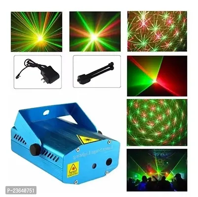 Best Impression Lights Mini Laser Projector Stage Lighting Sound Activated Laser Light for Party and DJ(6 -Modes )