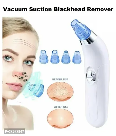 Derma Suction Blackhead Cleaning Remover Vacuum Tool Machine for Pimple Sucker and Facial Cleanser Device for Pores Acne Nose Skin-thumb0
