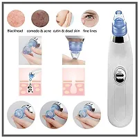 Blackhead Whitehead Extractor Remover Device Acne Pimple Pore Cleaner Vacuum Suction Tool for Men and Women. (Derma Suction 4 in 1)-thumb1