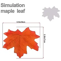 Maple Leaves String Lights, 9ft Summer Party Light String with 14 Maple Leaves Lights, Fun Fairy Garden Maple Light for Beach Home Bedroom Birthday Deacute;cor (3 Meter 14 led Warm White)-thumb1